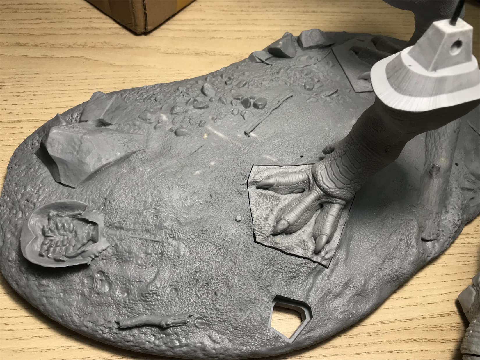 Amazon | DE CLAY 1/20 サイズ ティラノサウルス セット フィギュア